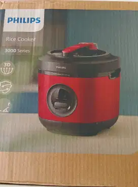 Rice cooker digital Philips HD3211/30 MERAH