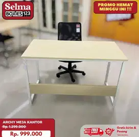 Meja kantor besi