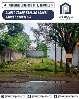 DIJUAL TANAH KAVLING LOKASI DI ANGGREK LOKA BSD 'ENB232