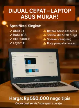 Laptop Asus Murah