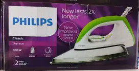 Setrika kering classic Philips HD1173 hijau