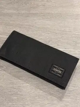 Porter Dill Long Wallet Yoshida & Co. Authentic Black