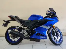 YAMAHA R15 V3 biru 2021 istimewa mulus terawat siap pakai...