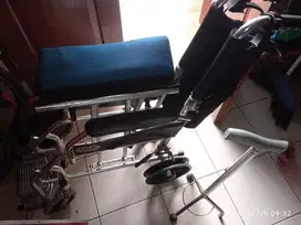 Jual kursi roda merk Gea, dan tongkat jalan