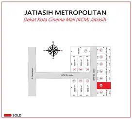 area Jatiasih  Kavling Premium siap bangun . Dekat Tol jatiasih/JORR 2