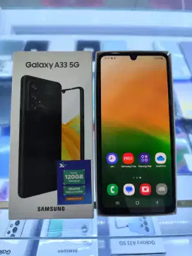 Hp Second Samsung Galaxy A33 5G Ram 8/128GB Resmi SEIN Mulus Fullset