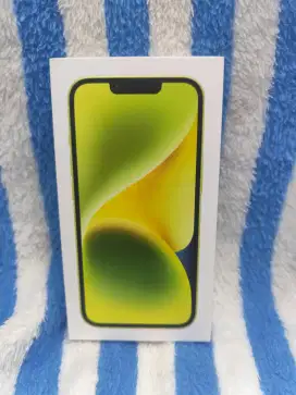 Hp New Apple IPhone 14 128GB Resmi I Box Garansi 1Tahun Warna Yellow