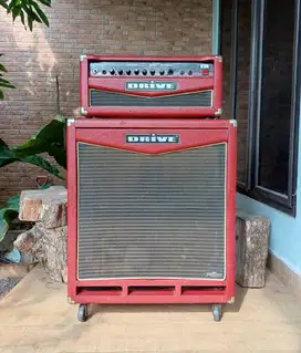 DRIVE head bass 200 + cabinet 4 x10 inch