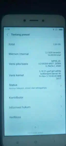 Jual HP Redmi 5a Ram 2
