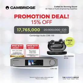 Cambridge Audio CXN 100 free Cambridge Audio M100