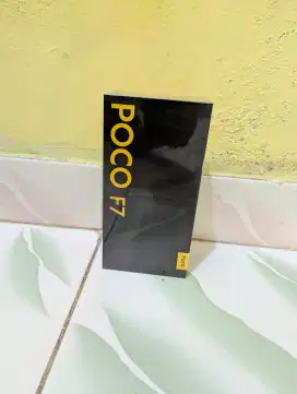Poco f7 silver 12/512gb bnib baru segel