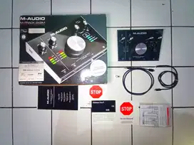 Dijual SOUND CARD M-AUDIO M Track 2x2 M