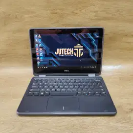 Laptop Dell Latitude 2-in-1 Slim Touchscreen+layar lipat Ram 4GB bonus