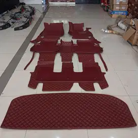 Karpet Mobil Hyundai Palisade 2021 Alviano Car Mat Merah Maroon
