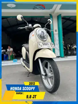 HONDA SCOOPY 2013 PLAT L  SIAP PANTAU LURR HIKMAH MOTOR KEPUH MALANG