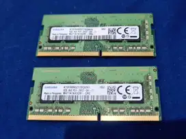 SAMSUNG - RAM SODIMM DDR 4 8GB-2400Mhz Normal Siap Pakai