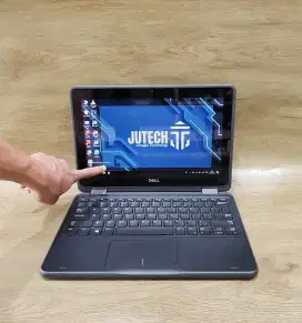 Laptop Dell Latitude 2-in-1 Slim Touchscreen+layar lipat Ram 4GB bonus