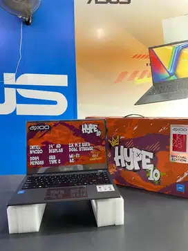 LAPTOP AXIO HYPE 10 RAM 8 GB SSD 256 GARANSI 1 TAHUN RESMI