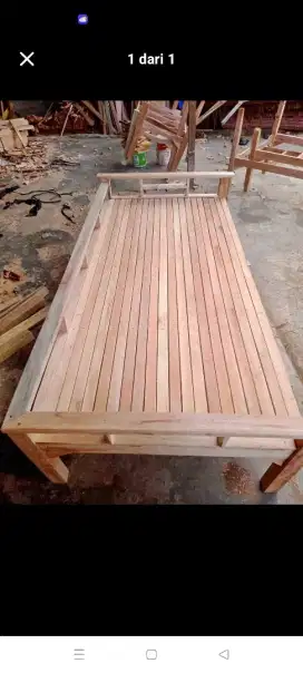 kursi kayu tangga kayu kursi bambu dll