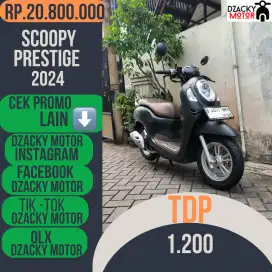SCOOPY PRESTIGE 2024 SECOND LIKE NEW