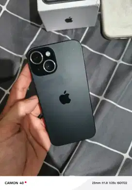 Iphone 15 128gb Black Siap pakai