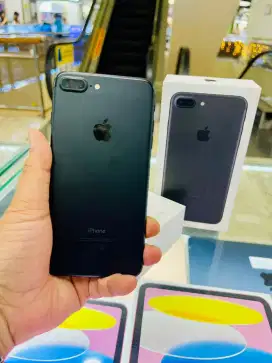 iPhone 7 Plus 128GB Black Fullset lengkap ex iBox BH 100% Sangat Mulus