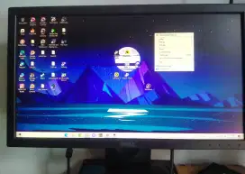 LED MONITOR WIDE  19,5' DELL E2016H OUTPUT VGA & DISPLAY PORT  JAKSEL