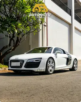 Audi R8 V10 5.2 FSI Coupe Facelift 2013 Ibis White