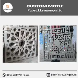 GRC masjid Krawangan motif islami ornamen interior/eksterior