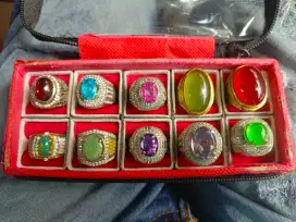 Batu cincin permata berkualitas+memo 200rb-300rb/pcs