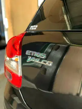 Dp 11 jt Toyota Etios valco G 1.2 Manual 2014 Hitam Mulus