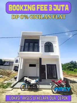 Rumah 2lt konsep Clasik eropa di kelapadua depok