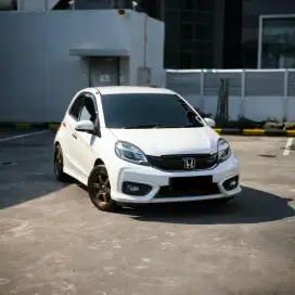 ‼️Dp 5jt‼️ Honda Brio RS 1.2 cvt 2017 Kondisi Siap Pakai
