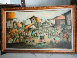 Lukisan detail masyarakat komunal