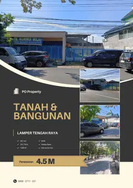 Tanah dan Bangunan Usaha Lamper Tengah Raya Semarang