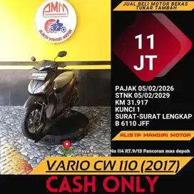 HONDA VARIO 110 ADV TH 2017 PAJAK ON MOTOR SIAP PAKAI DAN MULUSS