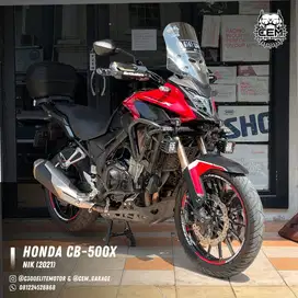 HONDA CB500X NIK 2021 MULUS SIAP TOURING CFMOTO MT450 VERYSY650