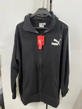 Jaket puma pria hitam