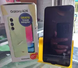 Samsung A24 ram 8 128gb hijau like new