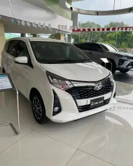 DP 6JT TOYOTA CALYA 1.2 G MANUAL MT 2025 KREDIT MATIC AT HITAM PUTIH