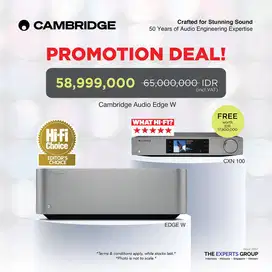 Cambridge Audio Edge W free Cambridge Audio CXN 100