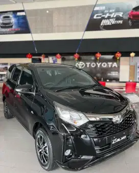 DP 6JT TOYOTA CALYA G MATIC 2025 KREDIT / MANUAL MT HITAM PUTIH GREY