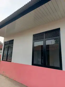 Jendela casment minimalis/jendela kaca mati aluminium