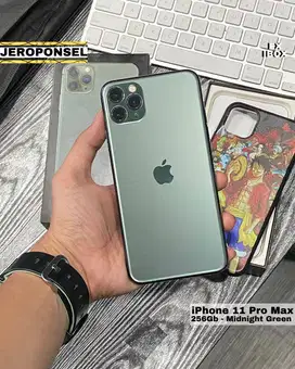 FLASHSALE IPHONE 11 PRO MAX 256GB GREEN EX IBOX MULUS ORIGINAL GARANSI