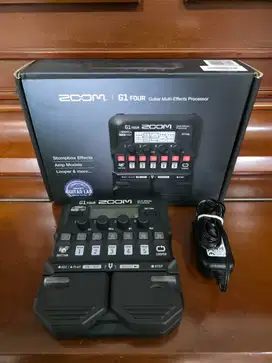 Efek Gitar Multi Stompbox Zoom G1 FOUR Original