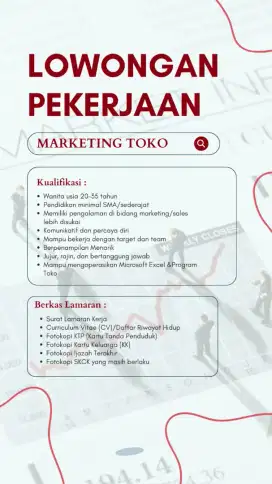 Marketing & sales offline/online