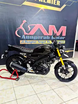 Yamaha XSR 155 TH 2023 VVA hitam glossy mulus no minus