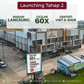 DiJual Gudang Tahap 2 di Pusat Kota