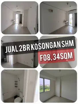 Jual 2BR lantai rendah apartemen Bassura City tower Flamboyan