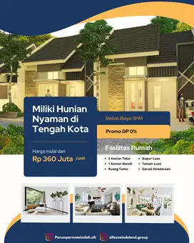 Hunian Asri & Strategis Dekat Tol Rumah Minimalis perum permata indah